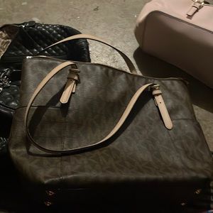 Brown Michael Kors medium size purse